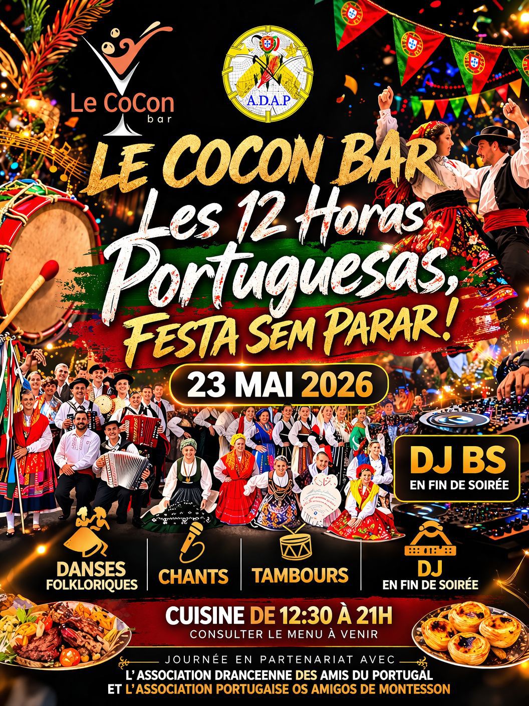 Les 12 Horas Portuguesas Festa Sem Parar